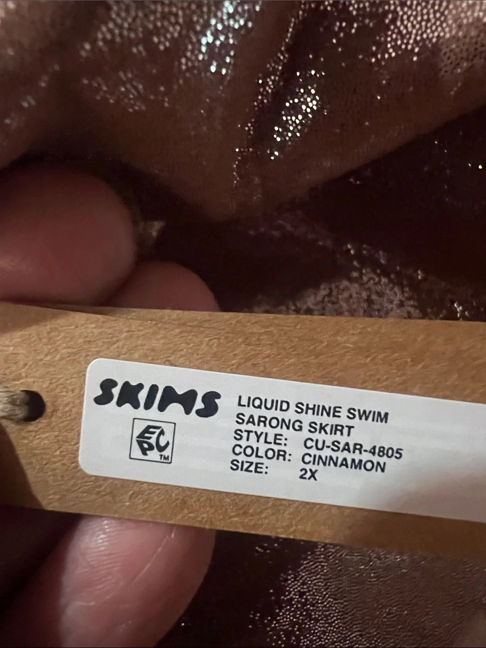 SKIMS knot front